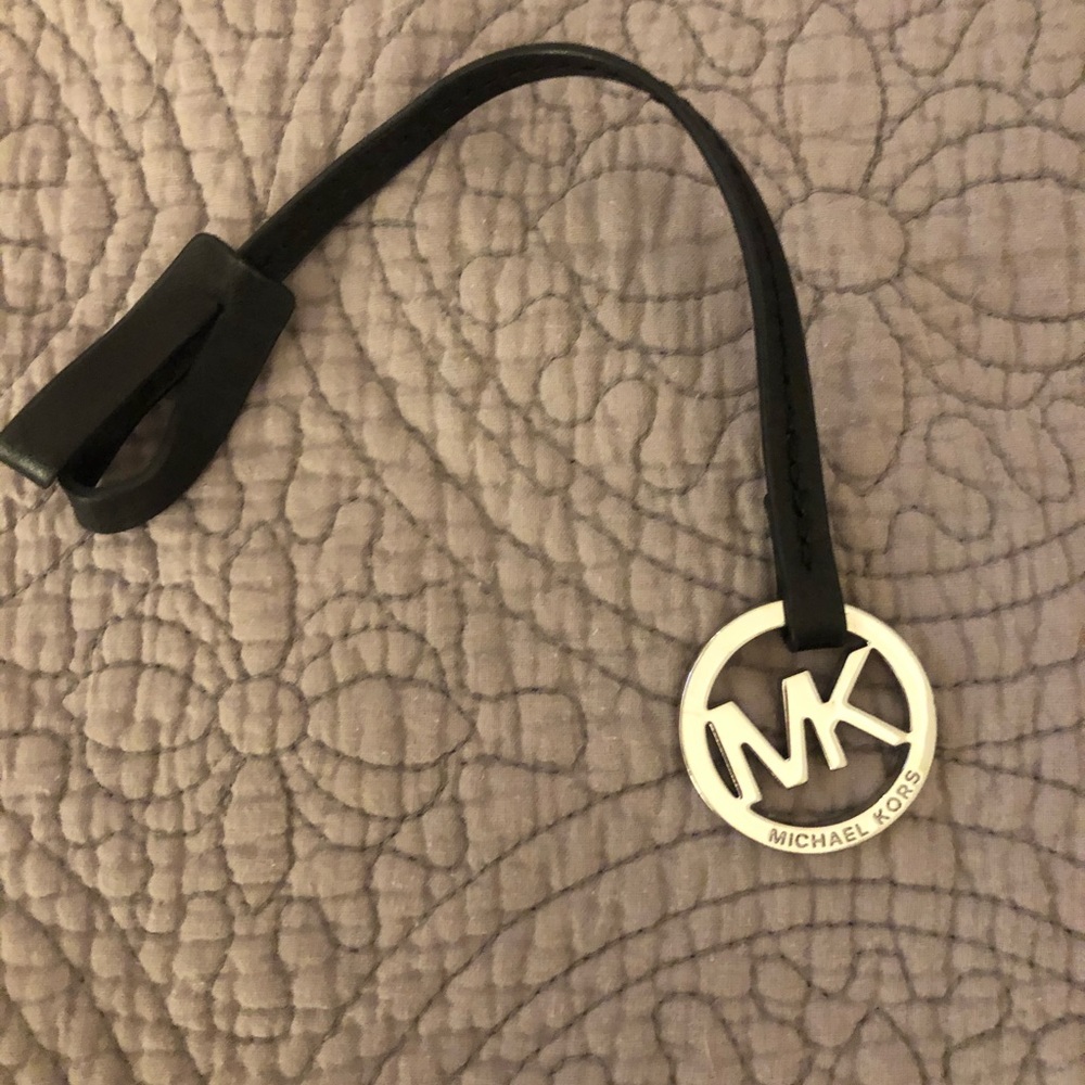 Michael Kors logo purse charm/ key holder